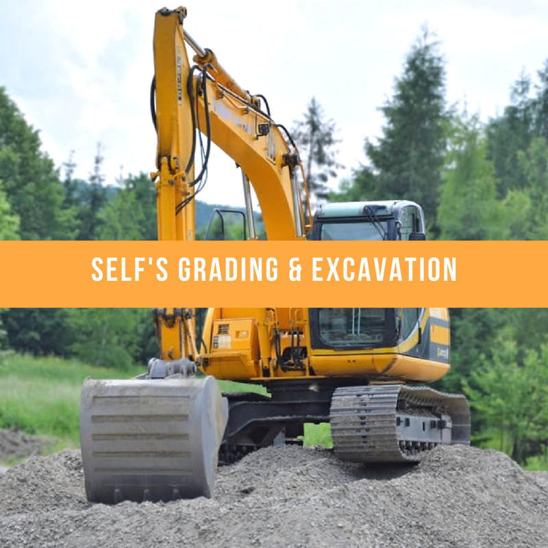  grading, excavation, excavation contractor, land clearing, septic tanks