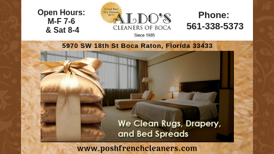 Aldo's Cleaners- Boca Raton, Florida