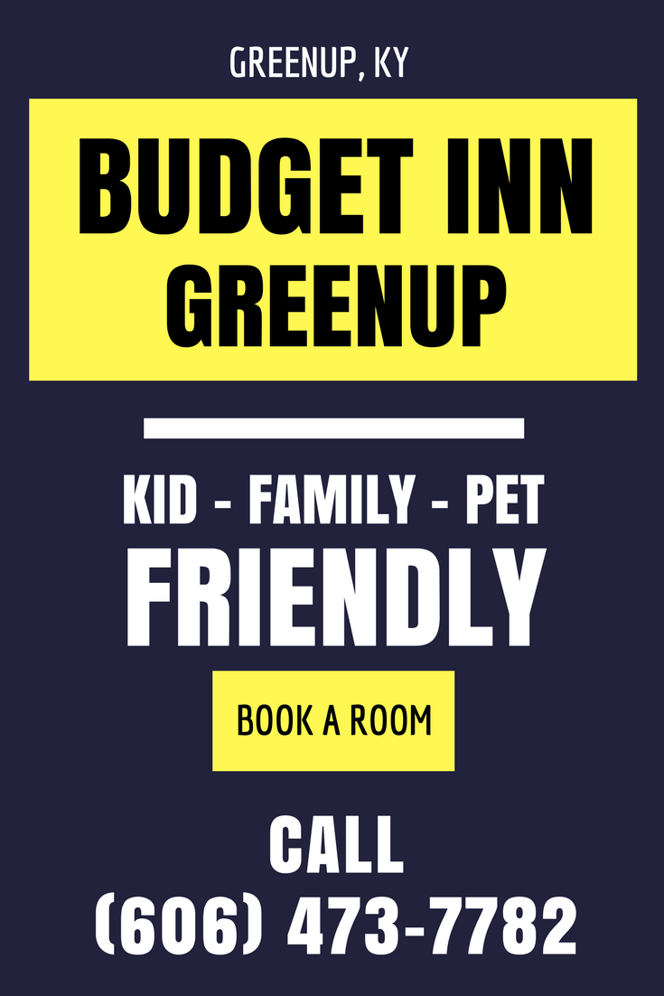 Budget Inn, Hotel, Motel, Family-Friendly Hotel, Pet-Friendly Hotel, Greenup, KY