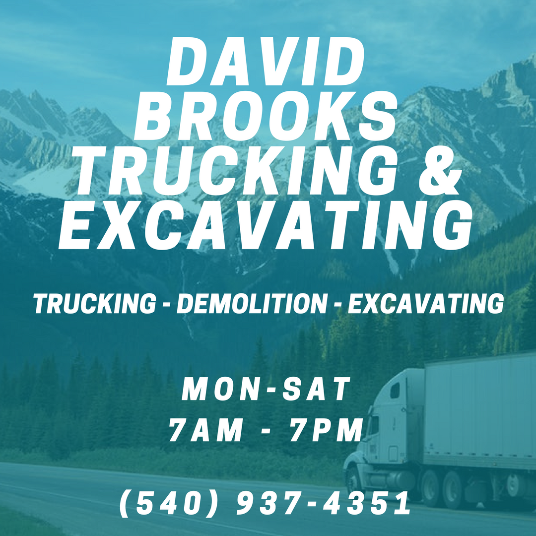 trucking, heavy equipment hauling, demolition, excavating, flat bed work