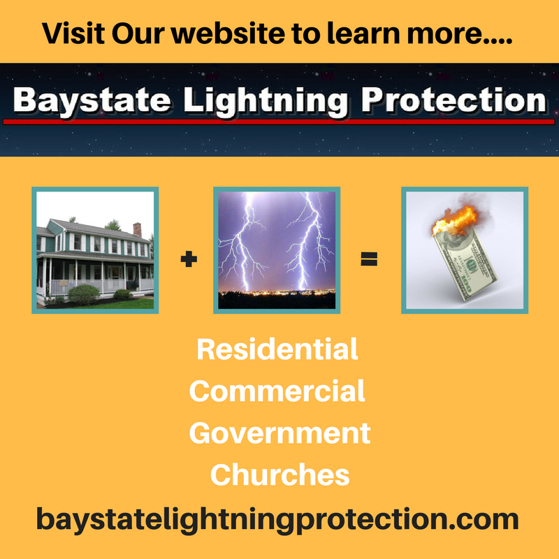 Lightning Protection, Baystate Lightning Protection, Boston Lightning Protection, Cape Cod and Islands Lightning Protection, Lightning Equipment, Lightning Rod, New England Lightning Protection