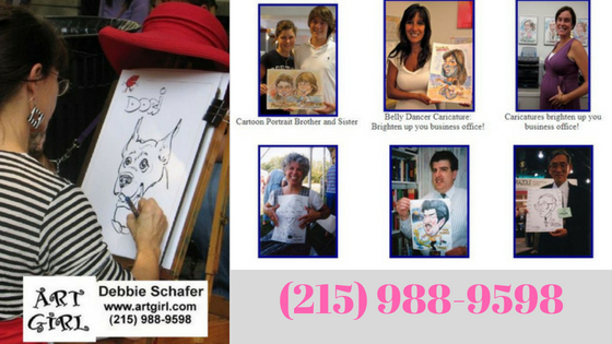 Caricatures, Cartoonist, Debbie Schafer, Deborah Schafer, Caricature Entertainment, Portraits, Cartoon Portraits, Caricature Events & Parties, Face Painting