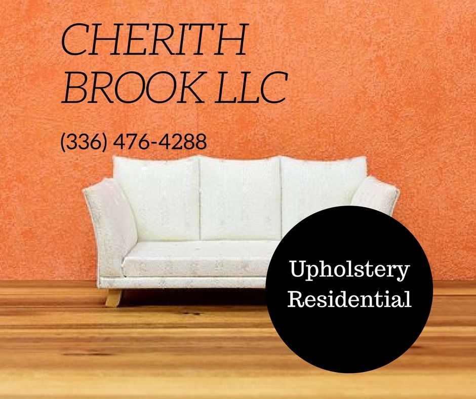 Upholstery, residential