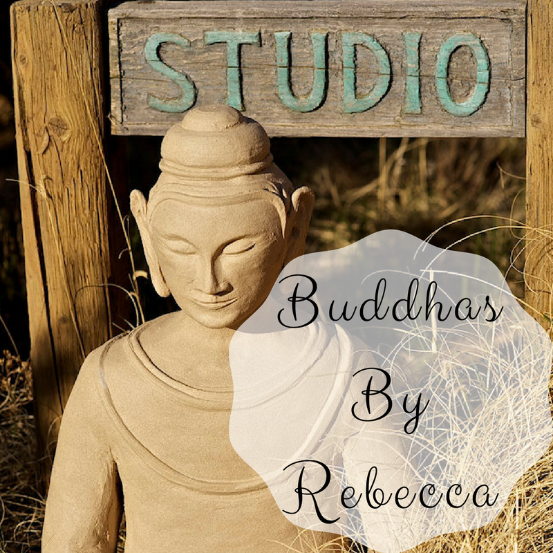 handmade, hand sculpted Buddha, outdoor estuaries,Home decor
