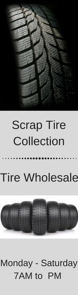 used tires, tire recycling, tire wholesale, scrap tire collection, tire clean up