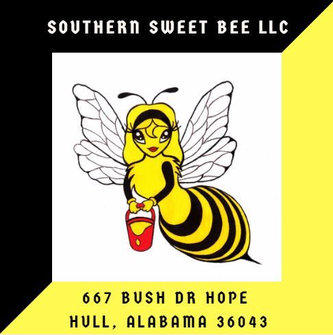 HONEY BEE SWARM REMOVAL IN 36043, LOCAL HONEY IN 36043, SOUTHERN SWEET BEE LLC, CANDLES, BEES WAX NATURAL PRODUCTS, queen bee