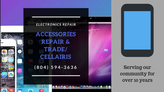 Accessories, Repair & Trade, All Smart Phone Repair, Any Electronic Repair, iPhones, iPads, Cell Phone Accessories, Buy and Sell Electronics, Electronic Gadgets, Samsung, PC's, Laptops, Google Phones, Android, 
