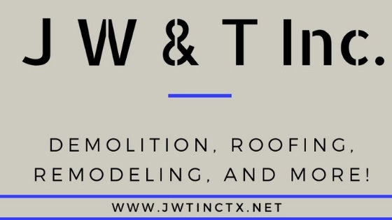 JW AND T INC, General Contractor, Commercial, Remodeling, Demolition, Roofing, Concrete, Metal Buildings,