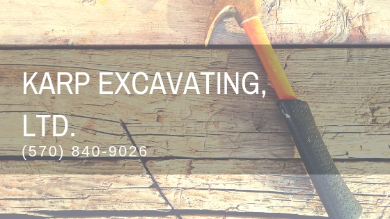 excavating, site work, utilities, septic systems,