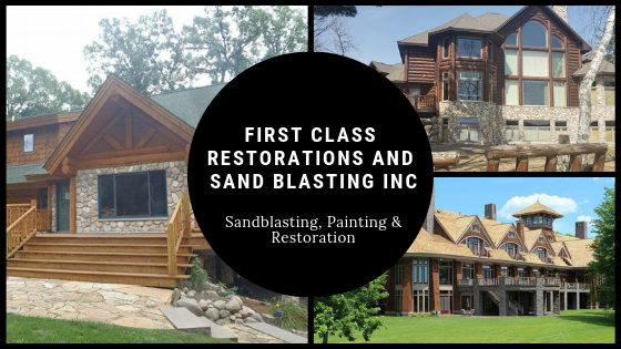 Sandblasting Service, Painting, Log Home Restorations, Body shop Truck Equipment, Commercial Industrial Painting