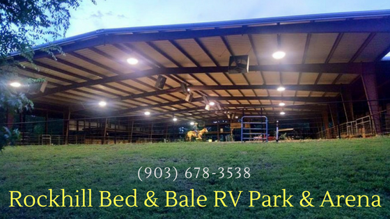 RV Park, Horse Boarding, Horse Motel, RV Hookup, Covered Arena, Crushed Pottery