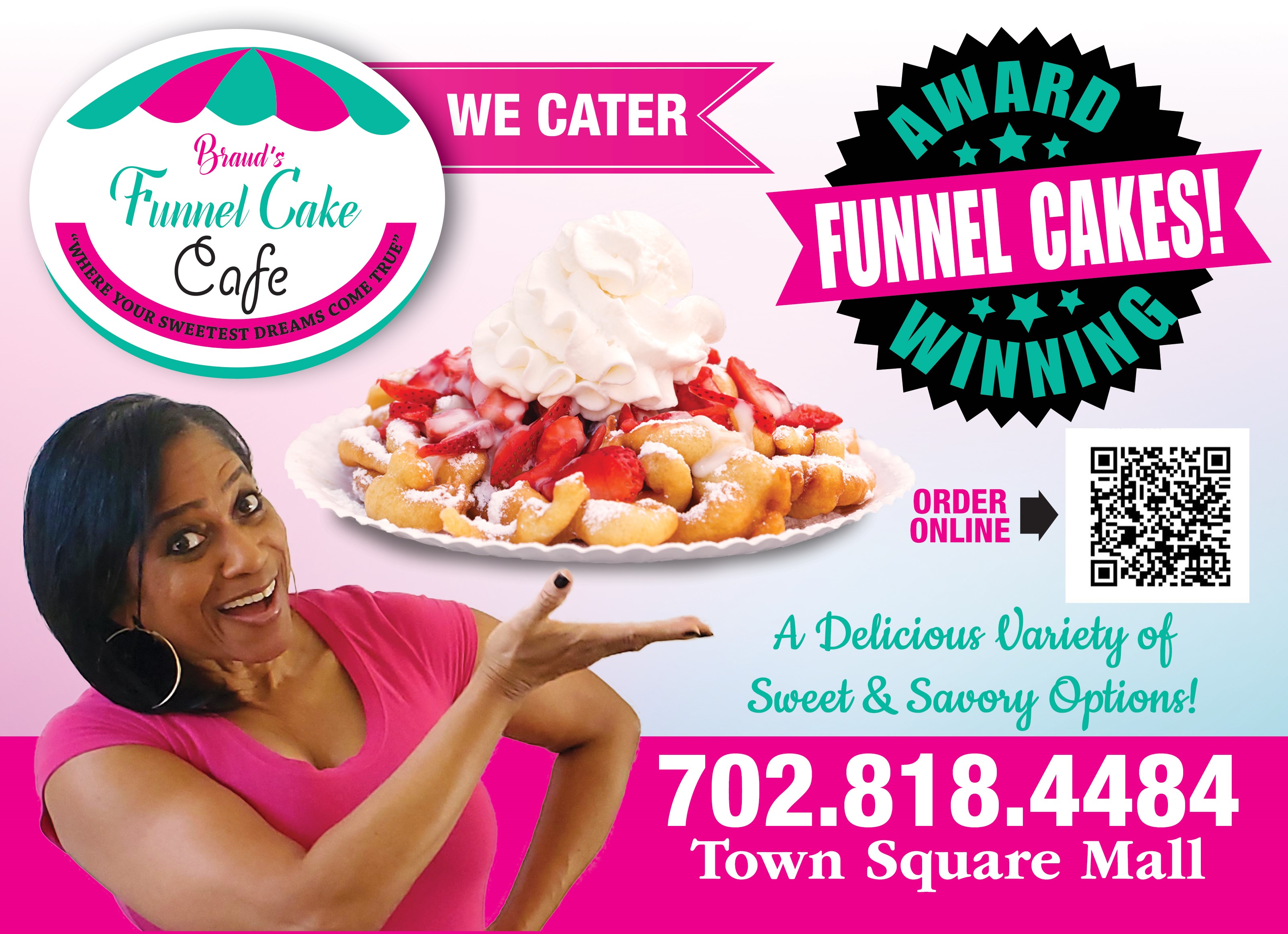 Braud's Funnel Cake Cafe...Where Your Sweetest Dreams Come True