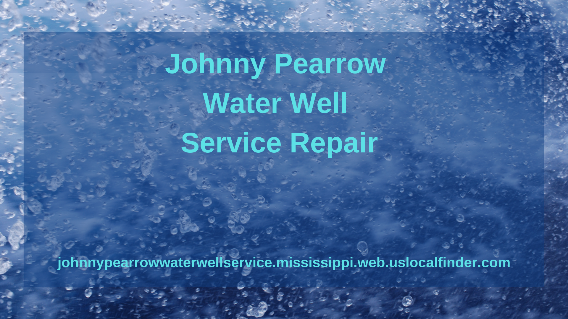 Well Drilling Contractor, Water Well Service, Repair, Filter Systems