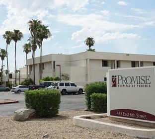 Promise Hospital of Phoenix is a 48-bed critical care hospital, featuring an Intensive Care Unit