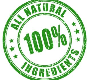 100 percent all natural ingredients