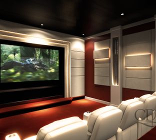 Home Theater ,Theater Seating, Acoustics, Sound Proofing, Home Entertainment, Acoustic Panels, Fiber Optic Ceilings, Projector Slider, Custom Security Doors, Custom Security Windows, Corporate Interiors