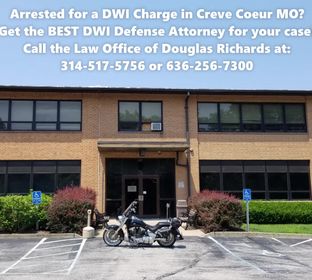 Arrested for a DWI Charge in Creve Coeur MO?