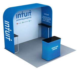 Square Arch tradeshow Booth
