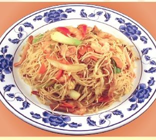 A Singapore Rice Noodles