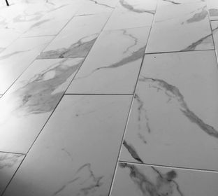 Afther; Finshed Tile floor