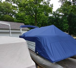 Industrial Sewing, Upholstery, Boat Covers, Pontoon Covers, Bimini Tops, Heavy Equipment Covers, Enclosures, Custom Designs, Boat Cover Repairs, Morning Covers, Shore Power Marine Electrical Wraps, Seat Covers