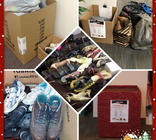 Toshiba partnered with Soles 4 Souls and employees around the globe donated new and used footwear