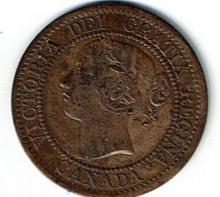 Canada 1859 1cent obv 001