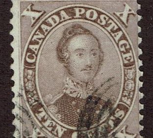 Canada #16 stamp 001