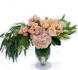 Shades of Romance - Stunning, Wow-Factor Floral Design featuring Roses