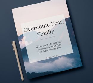 overcome fear 10 day digital journal cover page