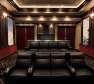 home theater,theater seating,acoustics,sound proofing,home entertainment